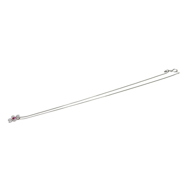 フラワー ルビー 0.27ct ダイヤモンド 計0.47ct ネックレス K18WGホワイトゴールド 18金 5.4g 45.5cm レディース
【中古】【真子質店】【NN】




【MoYI】