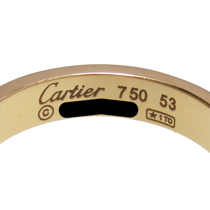 13号【CARTIER/カルティエ】 ミニラブ リング・指輪 K18PGピンクゴールド 18金 4.0g 53 レディース 【中古】【真子質 –  真子質店 PawnShopMAKO