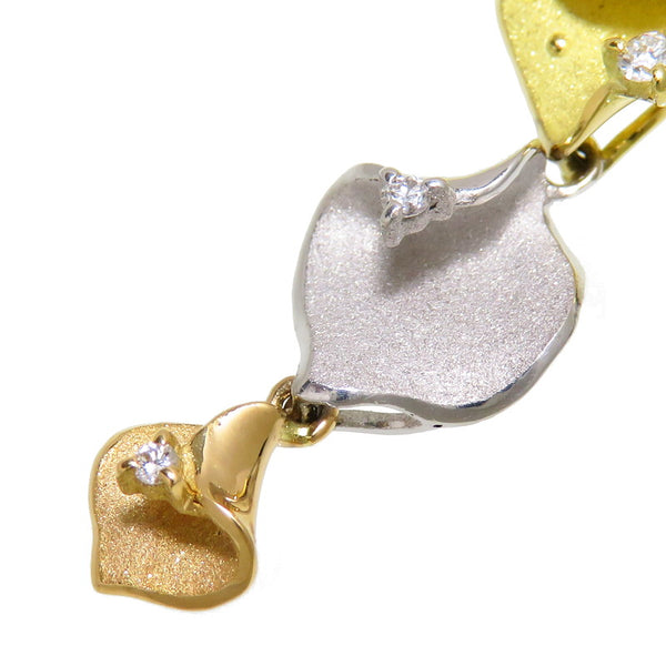 【DESIGNER JEWELRY/作家ジュエリー】 shun/田村俊一 スリーカラー フラワーモチーフ ダイヤモンド 計0.07ct ネックレス K18YGイエローゴールド 18金/K18WGホワイトゴールド 18金/K18PGピンクゴールド 8.4g 45cm レディース
【中古】【真子質店】【NN】




【YKI】