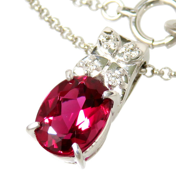 ルベライト/ピンクトルマリン 1.30ct ダイヤモンド 計0.03ct ネックレス K18WGホワイトゴールド 18金 4.5g 42cm レディース
【中古】【真子質店】【NN】




【MoxY】