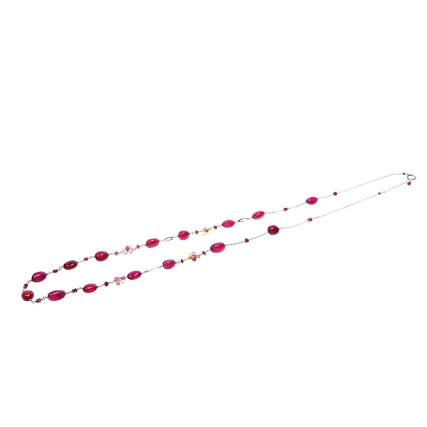 ステーション ロング ルビー マルチ石 ネックレス K18WGホワイトゴールド 18金 16.5g 60cm レディース
【中古】【真子質店】【NN】




【TTx】