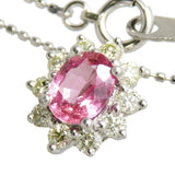 ピンクサファイア 0.773ct ダイヤモンド 計0.28ct ネックレス Pt950プラチナ/Pt850プラチナ 3.4g 40cm レディース
【中古】【真子質店】【NN】




【MaMax】