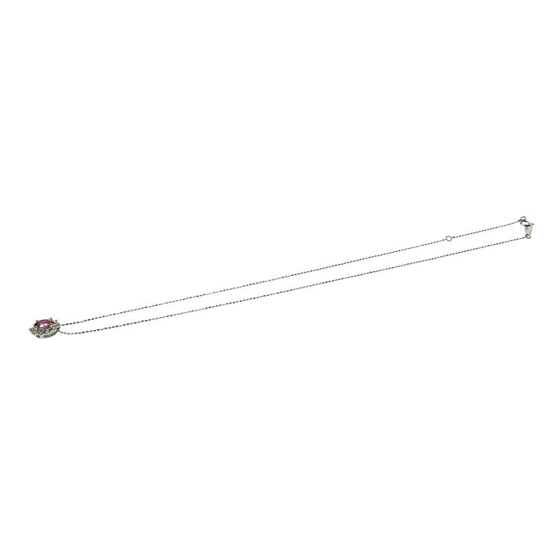 ピンクサファイア 0.773ct ダイヤモンド 計0.28ct ネックレス Pt950プラチナ/Pt850プラチナ 3.4g 40cm レディース
【中古】【真子質店】【NN】




【MaMax】