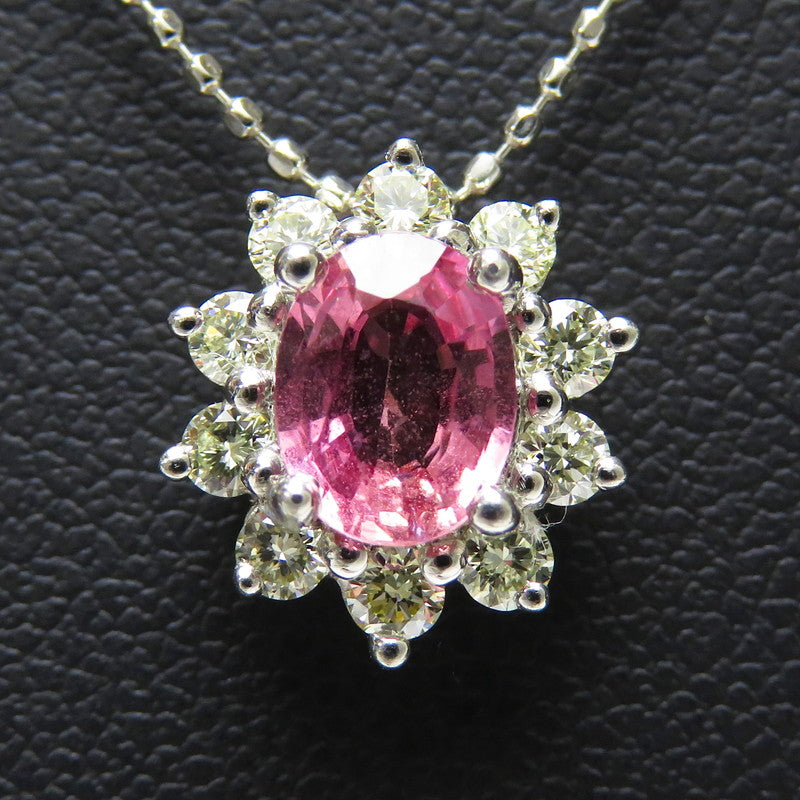 ピンクサファイア 0.773ct ダイヤモンド 計0.28ct ネックレス Pt950プラチナ/Pt850プラチナ 3.4g 40cm レディース
【中古】【真子質店】【NN】




【MaMax】