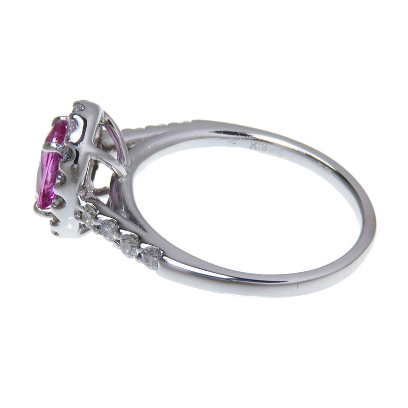 11号 ピンクサファイア 0.86ct ダイヤモンド 計0.34ct リング・指輪 K18WGホワイトゴールド 18金 3.8g レディース
【中古】【真子質店】【NN】




【MoYI】