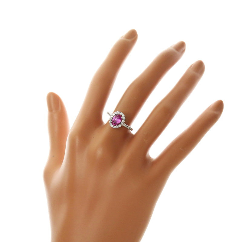 11号 ピンクサファイア 0.86ct ダイヤモンド 計0.34ct リング・指輪 K18WGホワイトゴールド 18金 3.8g レディース
【中古】【真子質店】【NN】




【MoYI】