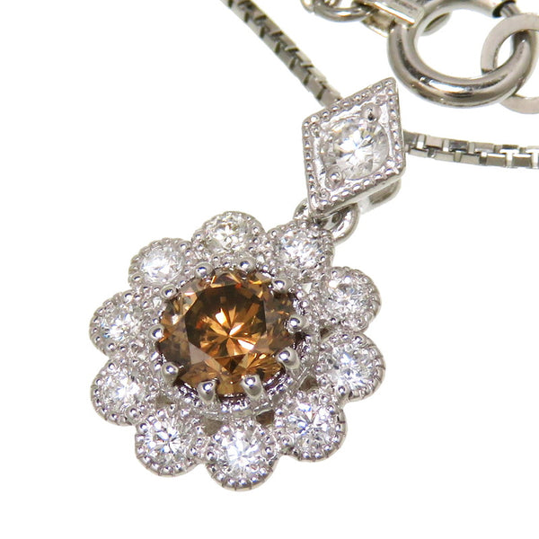 ブラウンダイヤモンド 0.338ct ダイヤモンド 計0.18ct ネックレス Pt900プラチナ/Pt850プラチナ 3.5g 45cm レディース
【中古】【真子質店】【NN】




【TKMo】