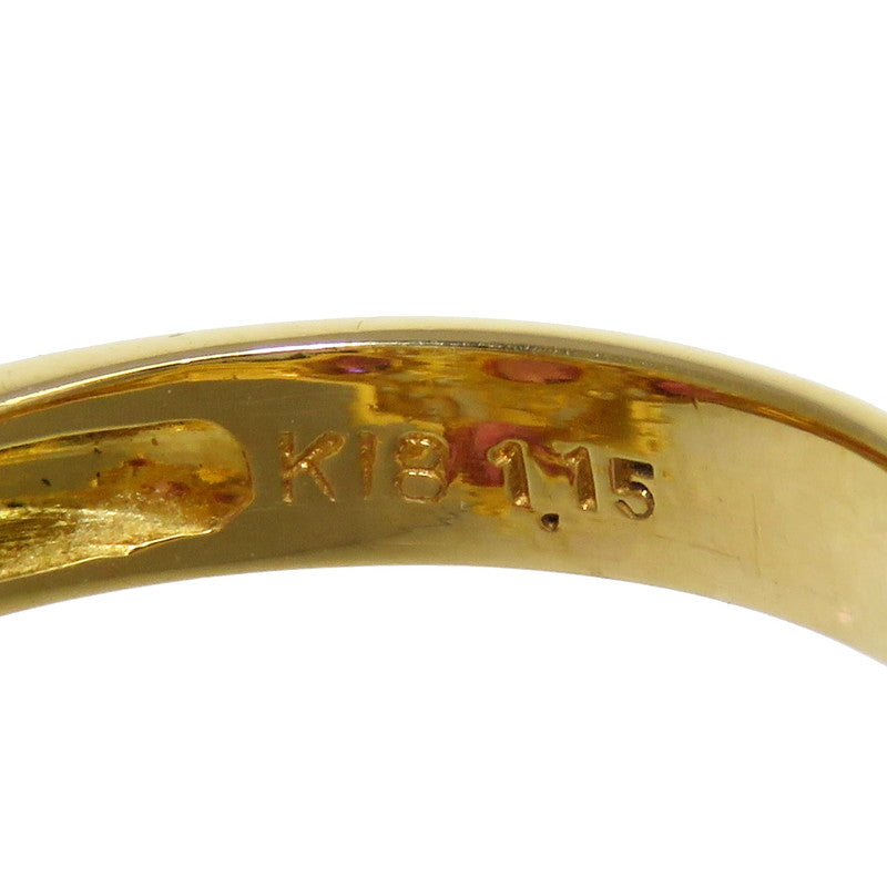 11.5号 ピンクトルマリン 計1.15ct ダイヤモンド 計0.18ct リング・指輪 K18ゴールド 18金 6.5g レディース
【中古】【真子質店】【NN】




【MoMaS】