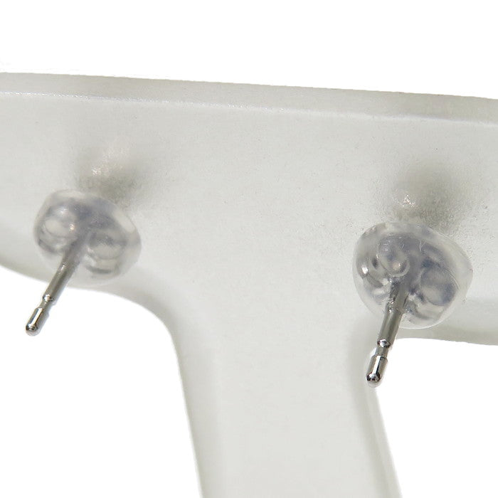 未使用品 スタッズ ダイヤモンド 0.205/0.188ct ピアス Pt900プラチナ