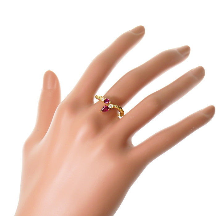 15号 ルビー 計0.48ct ダイヤモンド 計0.08ct リング・指輪 K18ゴールド 18金 2.7g レディース
【中古】【真子質店】




【IMoD】