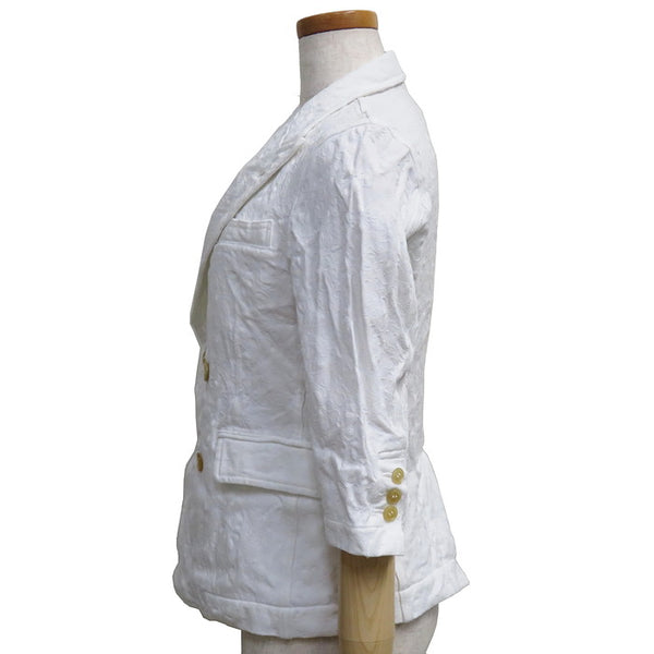 【COMME des GARCONS/コムデギャルソン】 GA-J023 花柄 七分丈 テーラードジャケット ポリエステル ホワイト レディース【中古】【真子質店】




【Kx】