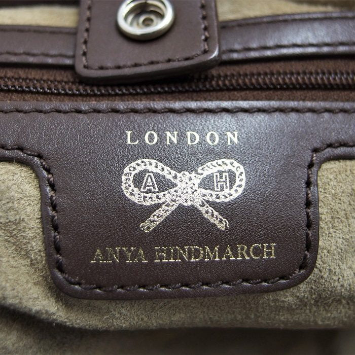 【Anya Hindmarch/アニヤ・ハインドマーチ】 リボン柄 ショルダーバッグ レザー/キャンバス ブラウン レディース【中古】【真子質店】




【Ix】