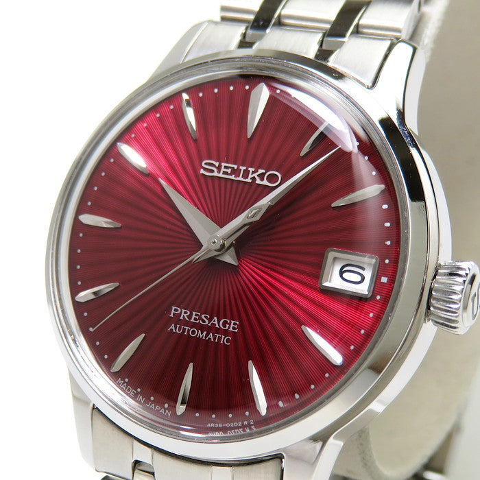 ★★最終特価品【SEIKO/セイコー】 プレサージュ カクテルタイム SRRY027 4R35-02T0 キール・ロワイヤル 腕時計 自動巻き/オートマ ワインレッド文字盤 レディース
【中古】【真子質店】【BL】




【MaMoT】