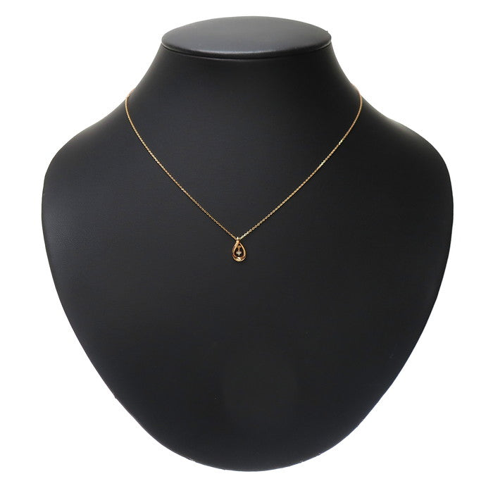Canal 4℃ K10 ネックレス ドロップモチーフ canal4℃/カナルヨンドシー】 ドロップモチーフ ダイヤモンド