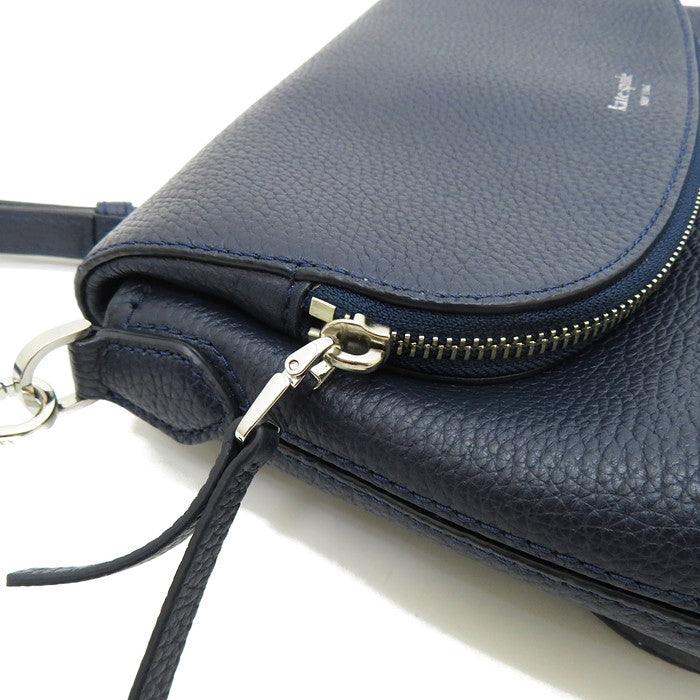 美品★ kate spade ケイトスペード 牛革 リアル レザー★ミニ ショルダー バッグ ポーチ　レディース 青　c55gd879 | Kate Spade New York Katy テクスチャードレザー スモールトップハンドル ブラック, ブラック, One  Size | Kate spade(ケイトスペード) | ハンドバッグ