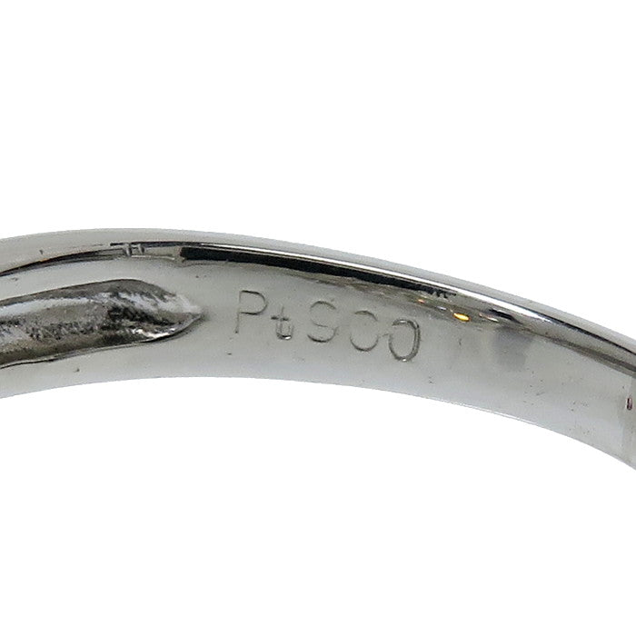 Pt900プラチナ K18YG イエローゴールド リング・指輪 ダイヤモンド0.45ct 13号 14.5g レディース