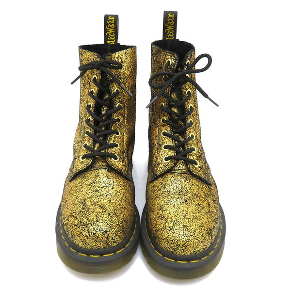 【Dr.Martens/ドクターマーチン】 IRIDESCENT CRACKLE 1460PASCAL 25727710 8ホール ブーツ ゴールド ユニセックス【中古】【真子質店】




【Tx】