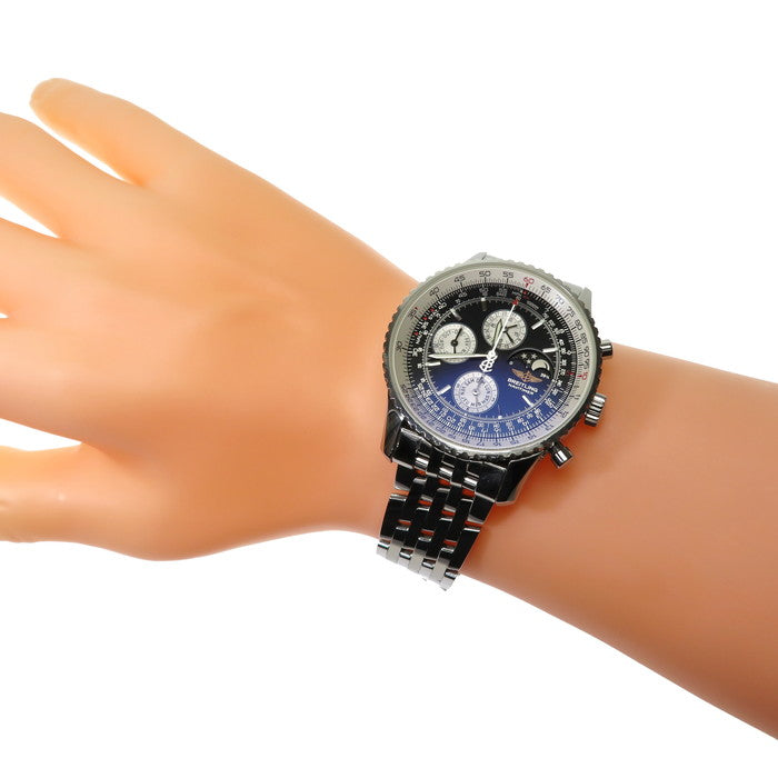 【BREITLING/ブライトリング】 ナビタイマー オリンパス ムーンフェイズ A19340 腕時計 ステンレススチール 自動巻き/オートマ ブラック×シルバー文字盤 メンズ
【中古】【真子質店】【BL】




【MaYMoT】