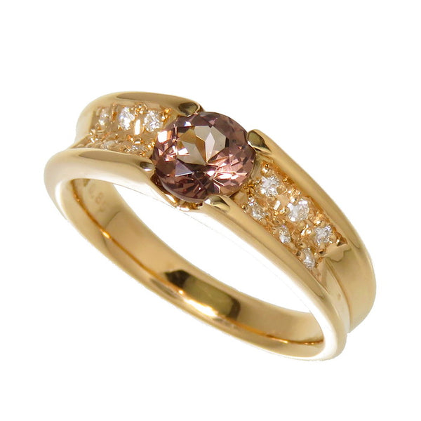 11号 スモーキークォーツ 0.85ct ダイヤモンド 計0.12ct リング・指輪 K18PGピンクゴールド 18金 4.9g レディース
【中古】【真子質店】




【DxK】