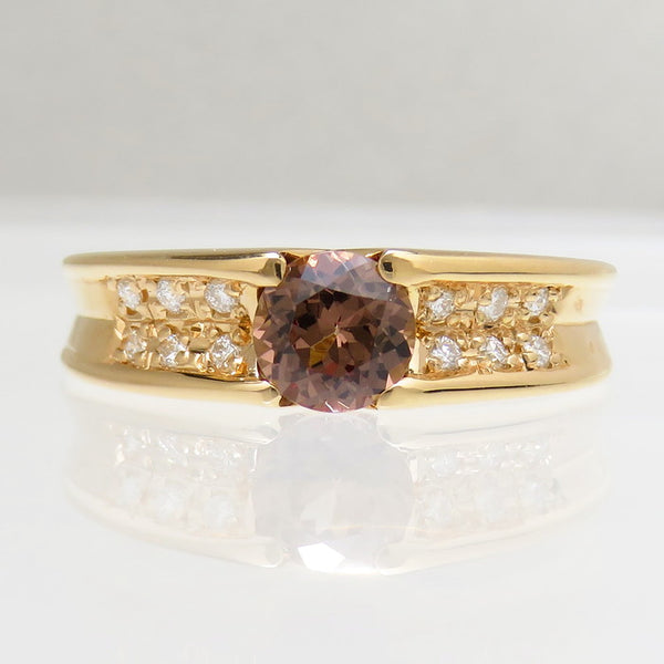 11号 スモーキークォーツ 0.85ct ダイヤモンド 計0.12ct リング・指輪 K18PGピンクゴールド 18金 4.9g レディース
【中古】【真子質店】




【DxK】