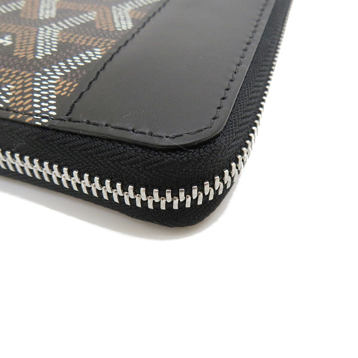 ゴヤール ヘリンボーン マティニョン ジップGM 長財布 コーティングキャンバス ユニセックス GOYARD  中古 GOYARD（ゴヤール） ヘリンボーン マティニョン ジップGM 長財布