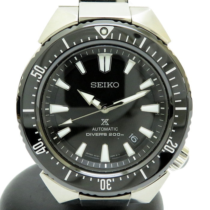 【SEIKO/セイコー】 プロスペックス ダイバースキューバ SBDC039 6R15-03G0 腕時計 ステンレススチール/セラミック  自動巻き/オートマ ブラック文字盤 メンズ, 【中古】【真子質店】【BL】, 【MoxY】