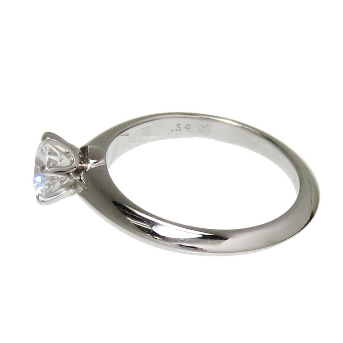 AKです★ティファニー★ソリティア ダイヤモンドリング7号 7号【TIFFANY&Co./ティファニー】 ソリティア ダイヤモンド 0.54ct