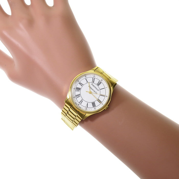 TIFFANY&Co PORTFOLIO 腕時計 ボーイズサイズ