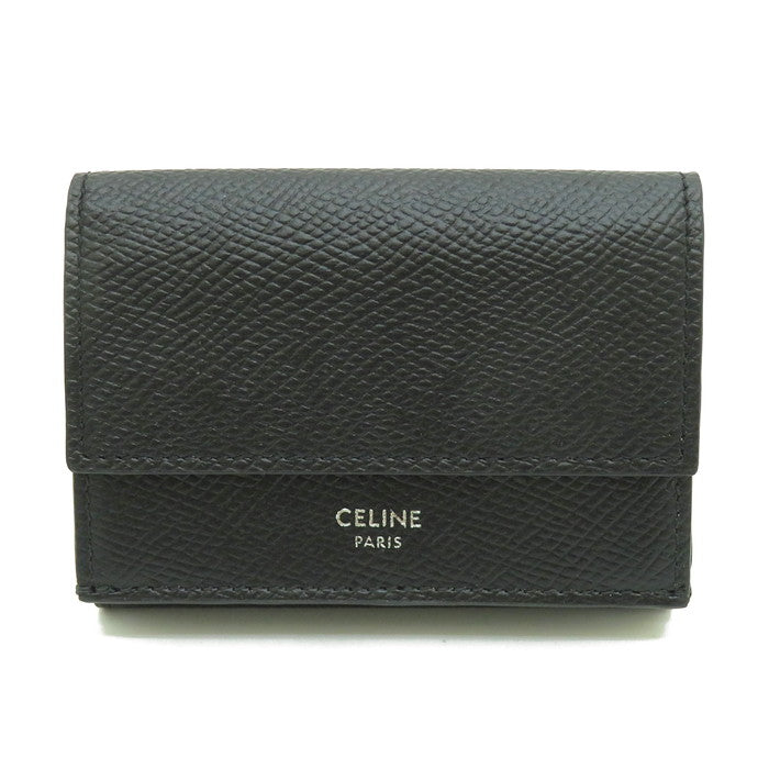 【CELINE/セリーヌ】 フォールデッド コンパクトウォレット 10E603BEL 三つ折り財布 ブラック ユニセックス【中古】【真子質店】【BL】




【DDx】