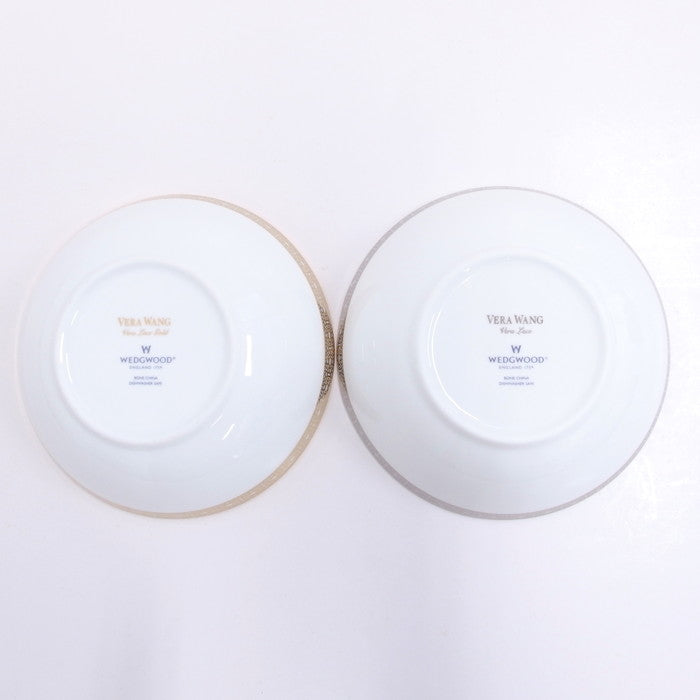 【Wedgwood/ウェッジウッド】 VERA WANG マルチソーサー2点セット 食器 プラチナ＆ゴールド【中古】【真子質店】




【Ix】