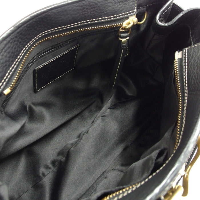 COACH/コーチ】 F10212 トートバッグ レザー ブラック レディース【中古】【真子質店】 【MaMo】 – 真子質店 PawnShopMAKO