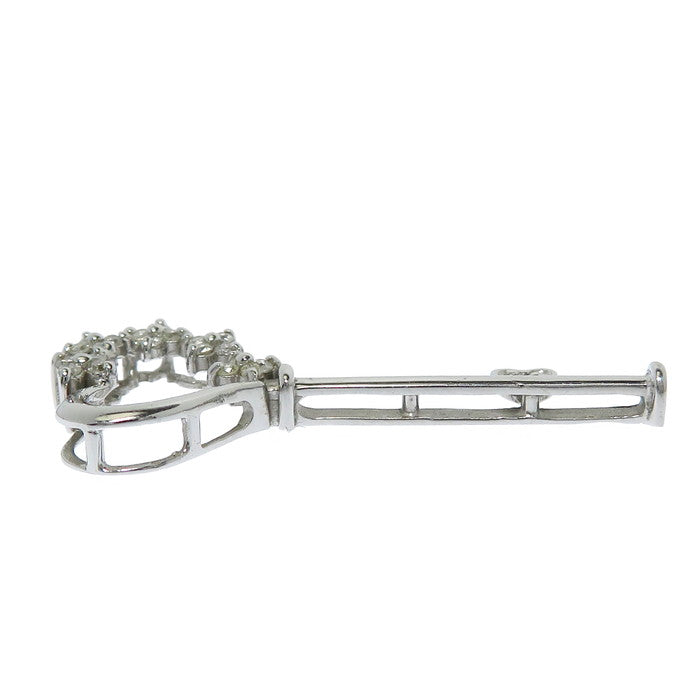 キーモチーフ ダイヤモンド 計0.10ct ペンダントトップ K18WGホワイトゴールド 18金 1.3g レディース
【中古】【真子質店】




【SS】