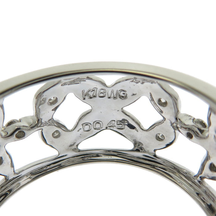 ★★最終特価品 12.5号 ミル打ち透かし フルサークル  ダイヤモンド 計0.45ct リング・指輪 K18WGホワイトゴールド 18金 6.3g レディース
【中古】【真子質店】




【DDx】