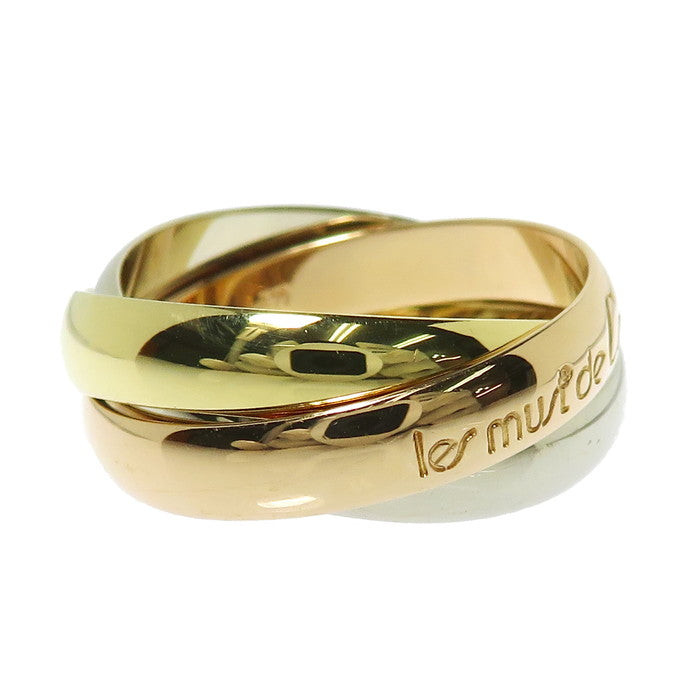 10号【CARTIER/カルティエ】 トリニティ スリーカラー リング・指輪