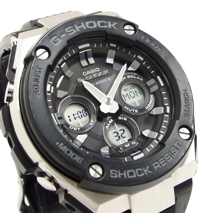 【CASIO/カシオ】 G-SHOCK G-STEEL GST-W300　 Gスチール 腕時計 ステンレススチール/樹脂系 ソーラー電波 黒文字盤 メンズ
【中古】【真子質店】【GD】




【Ixx】