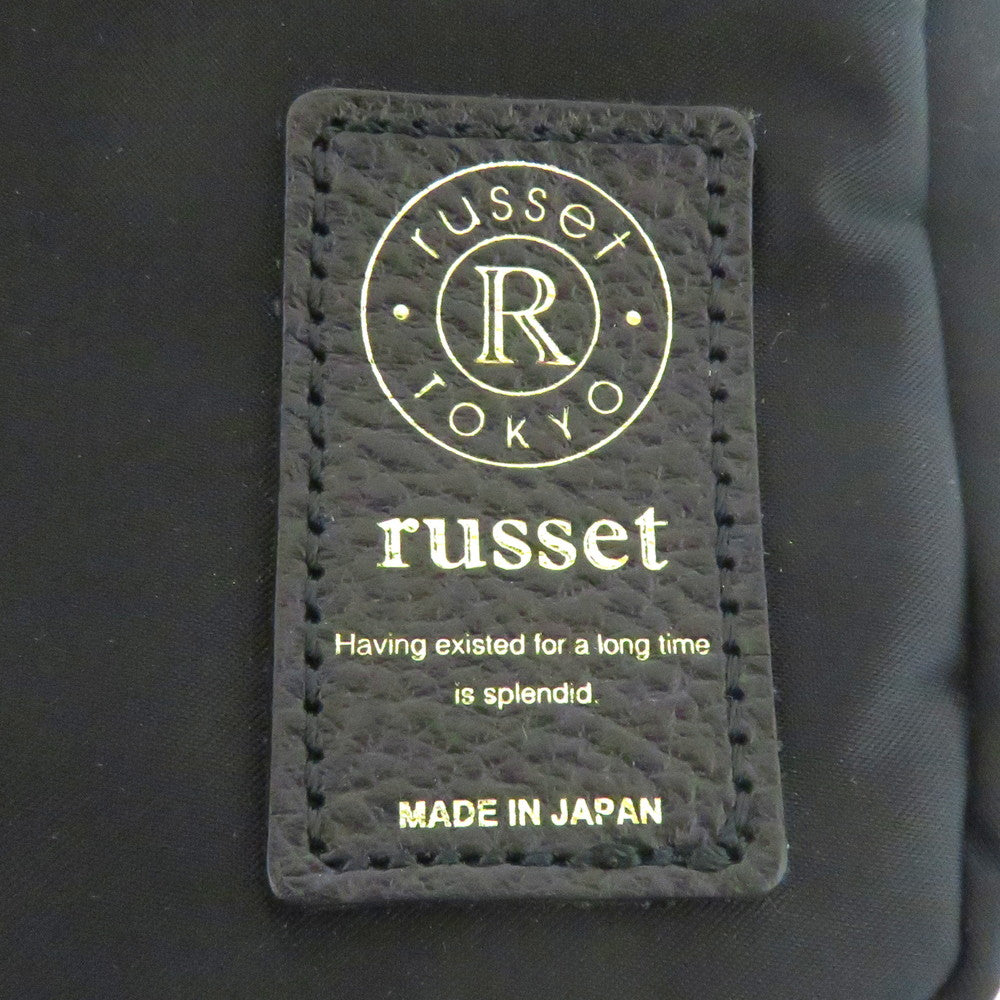 russet/ラシット】 CE260 ショルダーバッグ ナイロン/牛革 ブラック 