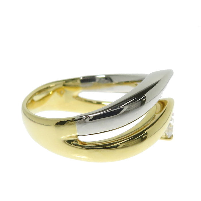 11号【HOSHInoSUNA/星の砂】 仕上げ済　　 ダイヤモンド（推定F-VSクラス） 0.28ct リング・指輪 K18ゴールド 18金/Pt900プラチナ 8.3g レディース
【中古】【真子質店】




【DMax】