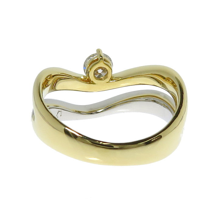 11号【HOSHInoSUNA/星の砂】 仕上げ済　　 ダイヤモンド（推定F-VSクラス） 0.28ct リング・指輪 K18ゴールド 18金/Pt900プラチナ 8.3g レディース
【中古】【真子質店】




【DMax】