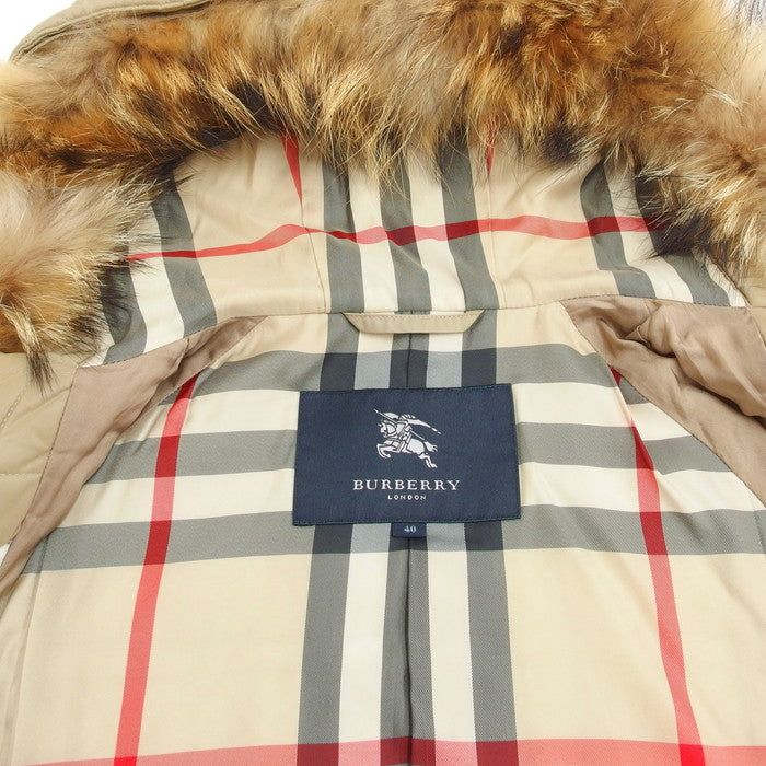 【BURBERRY/バーバリー】 B1C08-263-50  キルティング  　 ダッフルコート ナイロン/ポリエステル/キュプラ/タヌキ ベージュ レディース【中古】【真子質店】【GN】




【IYx】
