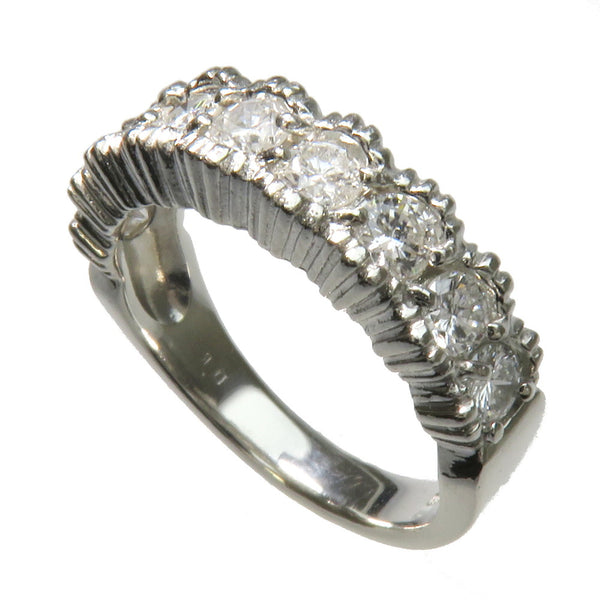 12号 ハーフサークル ダイヤモンド(9石) 計1.00ct リング・指輪 Pt900プラチナ 8.3g レディース
【中古】【真子質店】




【MoKT】