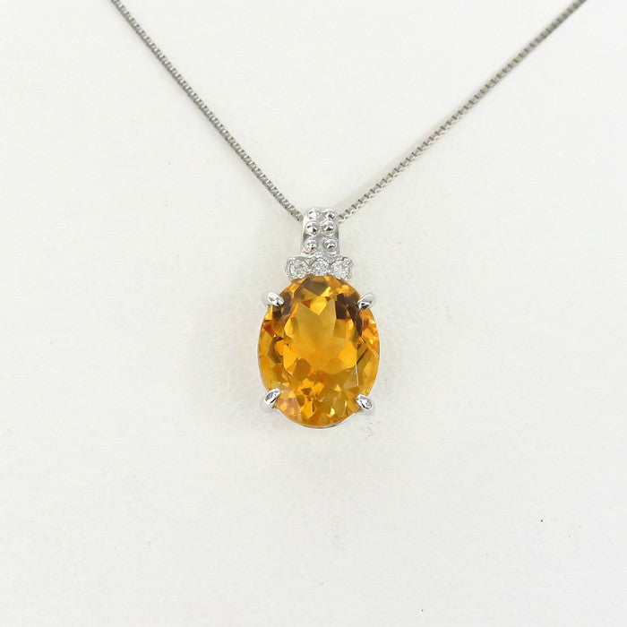 シトリン 2.46ct ダイヤモンド 計0.02ct ネックレス K18WGホワイトゴールド 18金 2.6g 44cm レディース
【中古】【真子質店】




【IMoD】