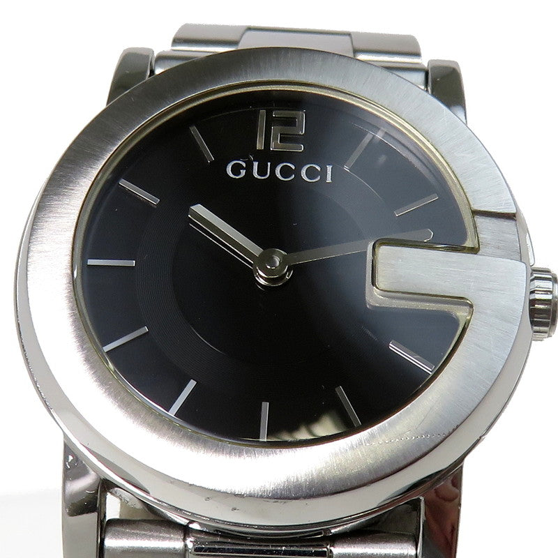 【GUCCI/グッチ】 Gラウンド28mm 101L 腕時計 ステンレススチール クオーツ シルバー ブラック文字盤 レディース
【中古】【真子質店】【GD】




【IYMo】