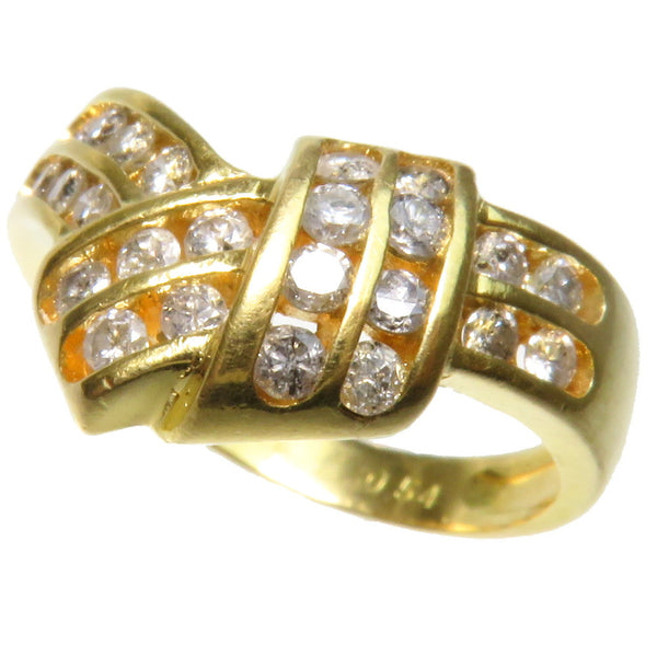 11号 ダイヤモンド(24石) 計0.54ct リング・指輪 K18ゴールド 18金 3.9g レディース
【中古】【真子質店】




【TMoMa】