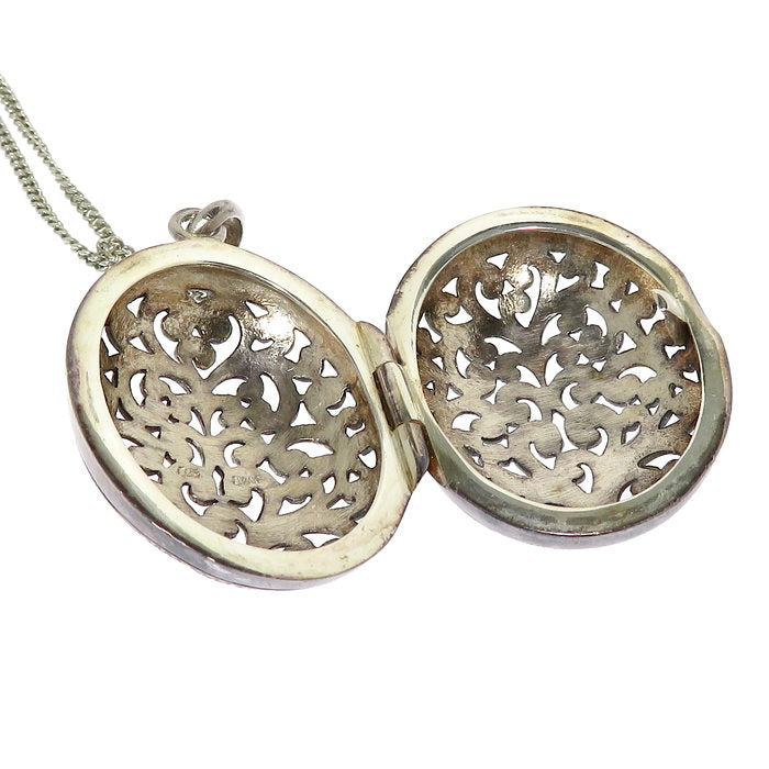 シルバー925 豪華幅広 メッシュネックレス イタリア製 新品 中古】ティファニー TIFFANY&Co. メッシュ タッセル ペンダント