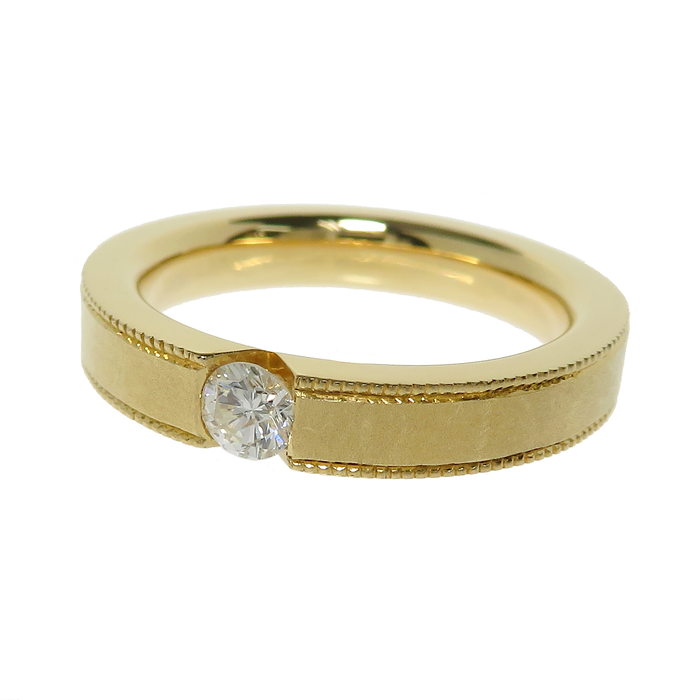 17号 ミル打ち ダイヤモンド 0.23ct リング・指輪 K18ゴールド 18金 10.1g ユニセックス
【中古】【真子質店】




【MoSD】