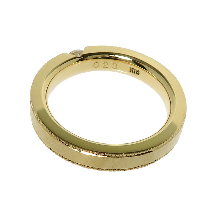 17号 ミル打ち ダイヤモンド 0.23ct リング・指輪 K18ゴールド 18金 10.1g ユニセックス
【中古】【真子質店】




【MoSD】