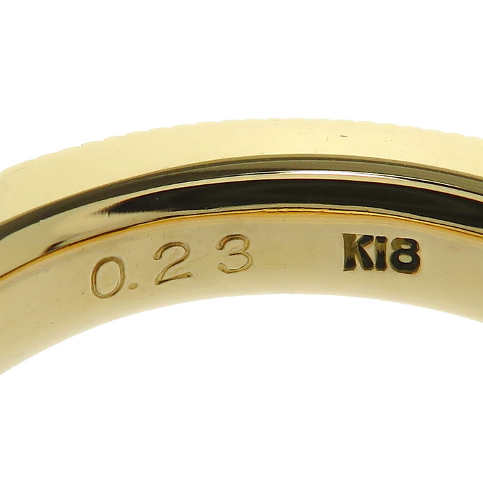 17号 ミル打ち ダイヤモンド 0.23ct リング・指輪 K18ゴールド 18金 10.1g ユニセックス
【中古】【真子質店】




【MoSD】