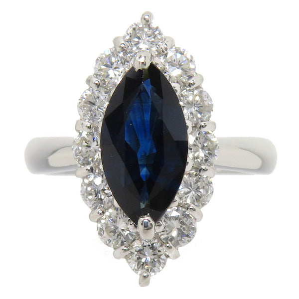 12号 ブルーサファイア 1.68ct ダイヤモンド 計1.00ct リング・指輪 Pt900プラチナ 8.4g ネイビー プラチナ シルバー レディース
【中古】【真子質店】




【MiTMo】