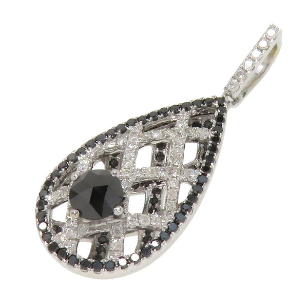ブラックダイヤモンド 計0.45ct ダイヤモンド 計0.75ct ペンダントトップ K18WGホワイトゴールド 18金 4.8g シルバー レディース
【中古】【真子質店】




【TMiY】