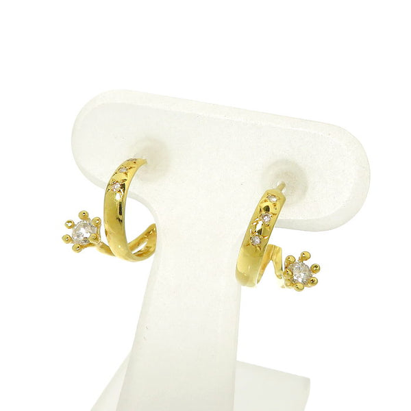 ダイヤモンド 計0.19ct ピアス K18ゴールド 18金 1.8g レディース
【中古】【真子質店】




【ITI】